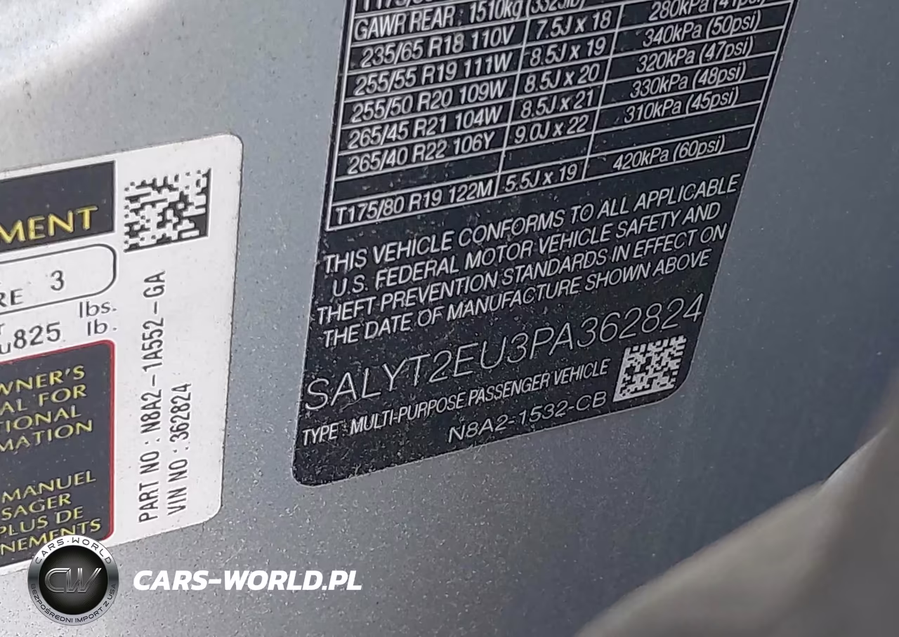 2023 Land Rover Range Rover Velar P340 R-Dynamic S Mhev VIN:SALYT2EU3PA362824 - 9