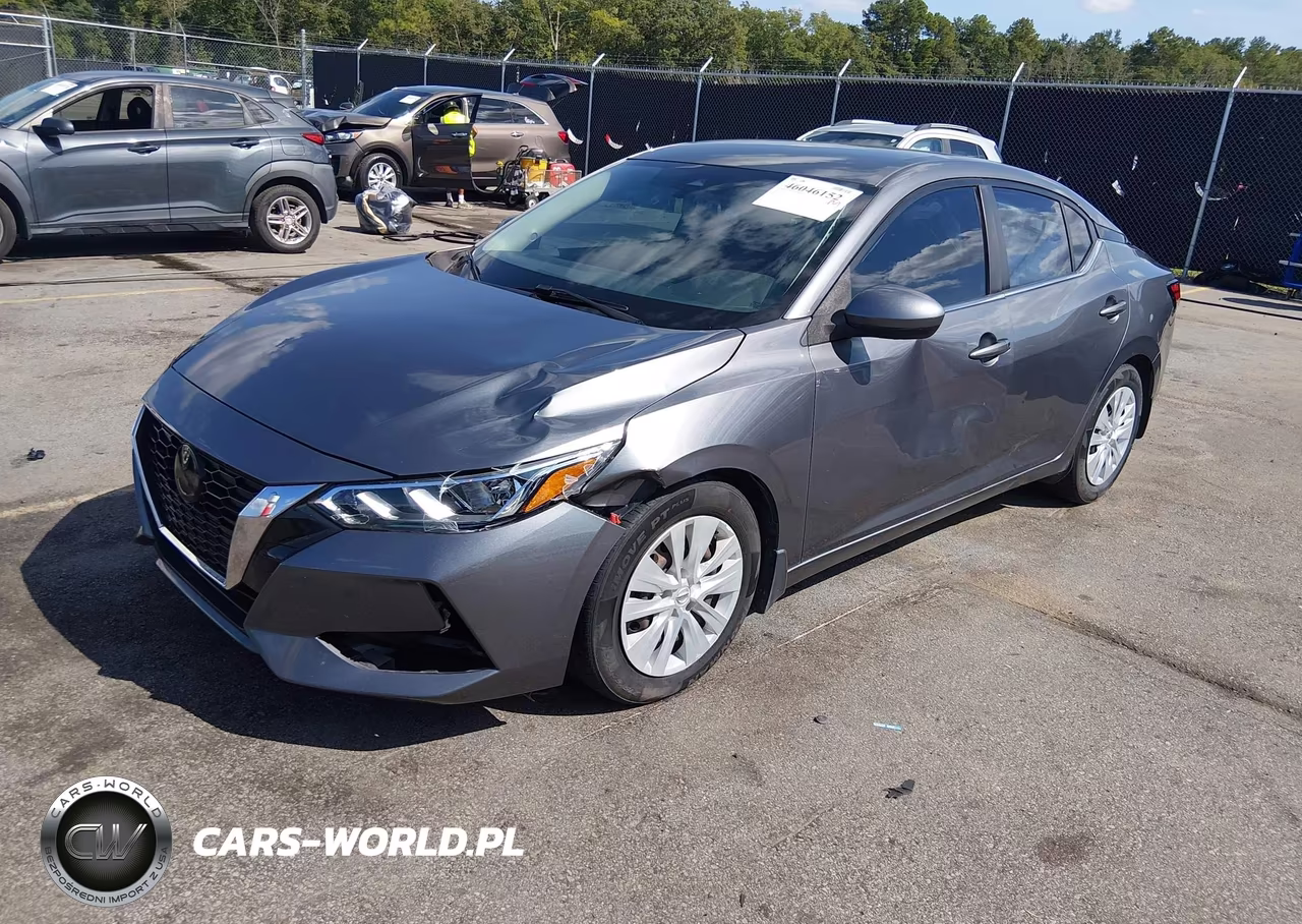2021 Nissan Sentra S Xtronic Cvt VIN:3N1AB8BV5MY304512 - 2