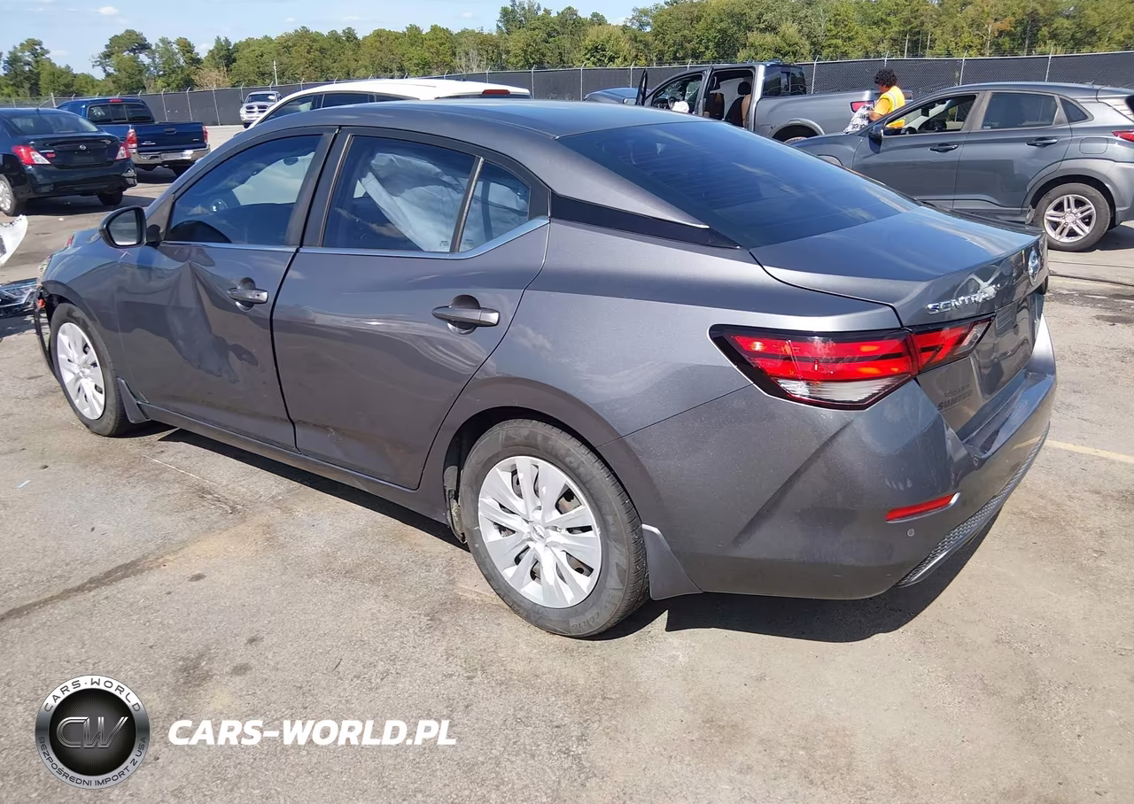 2021 Nissan Sentra S Xtronic Cvt VIN:3N1AB8BV5MY304512 - 3