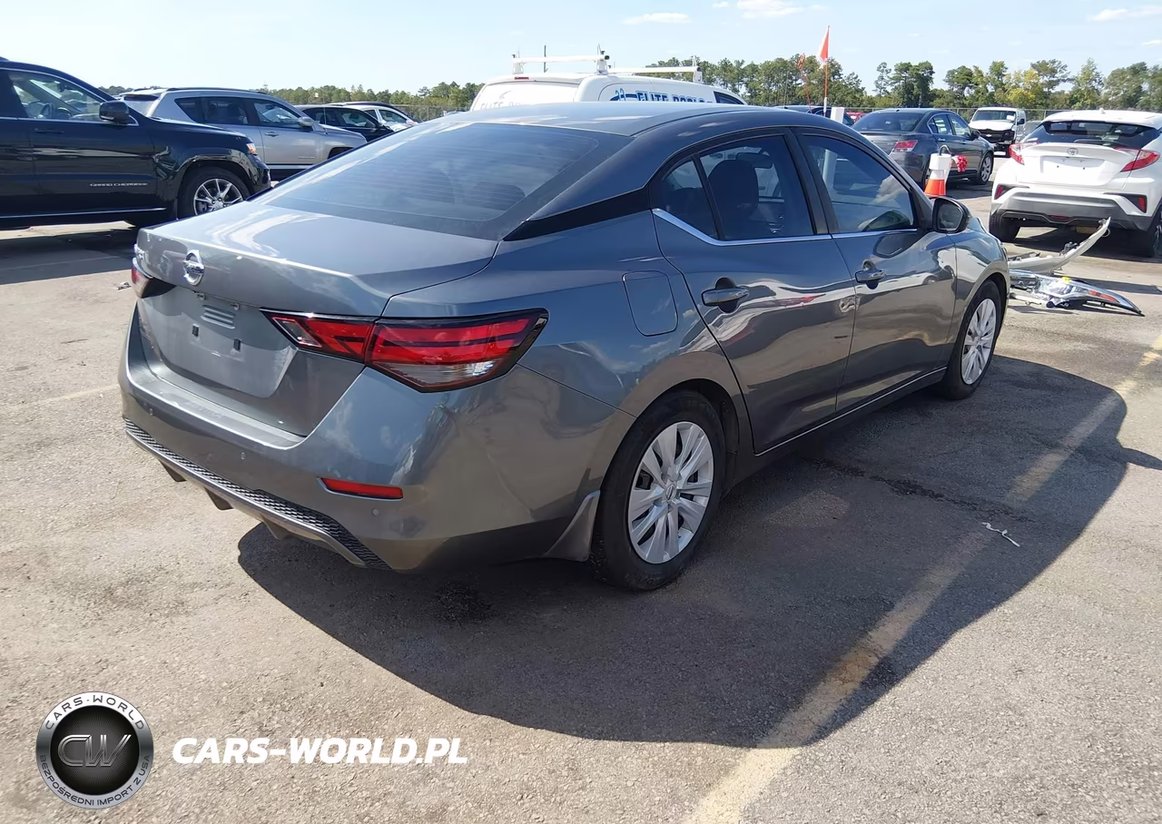 2021 Nissan Sentra S Xtronic Cvt VIN:3N1AB8BV5MY304512 - 4