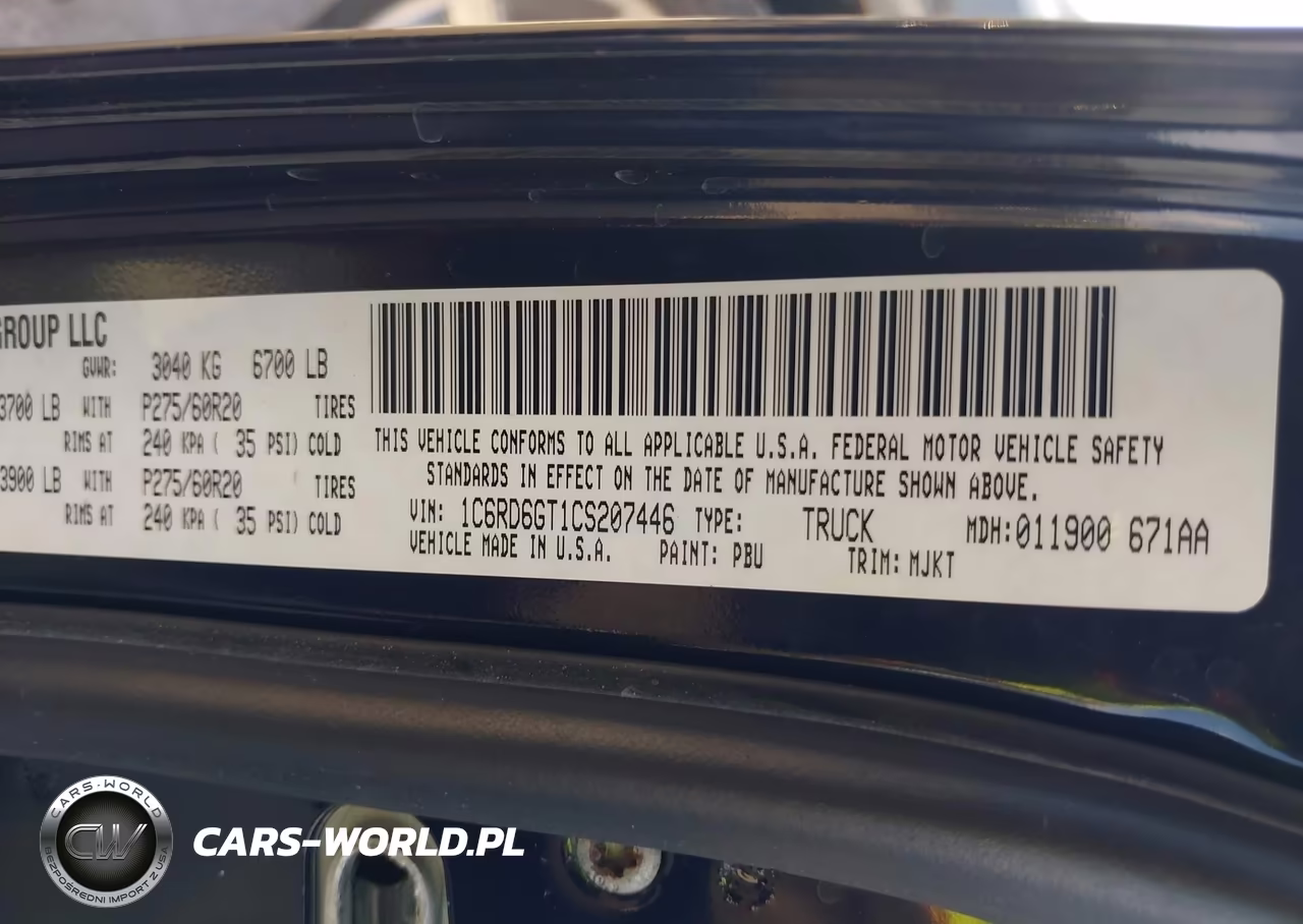 2012 Ram 1500 Lone Star VIN:1C6RD6GT1CS207446 - 9