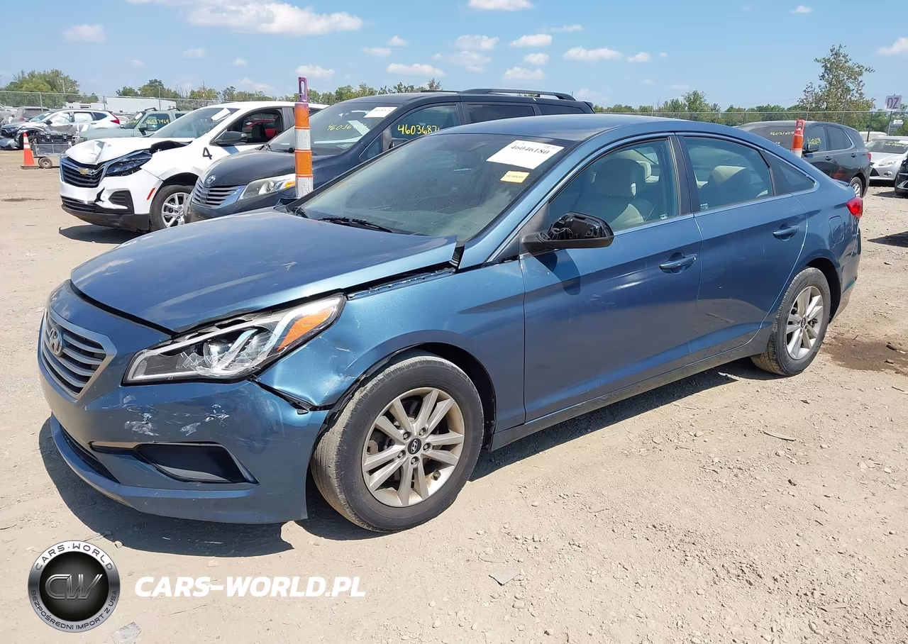 2016 Hyundai Sonata Se VIN:5NPE24AF0GH267405 - 2