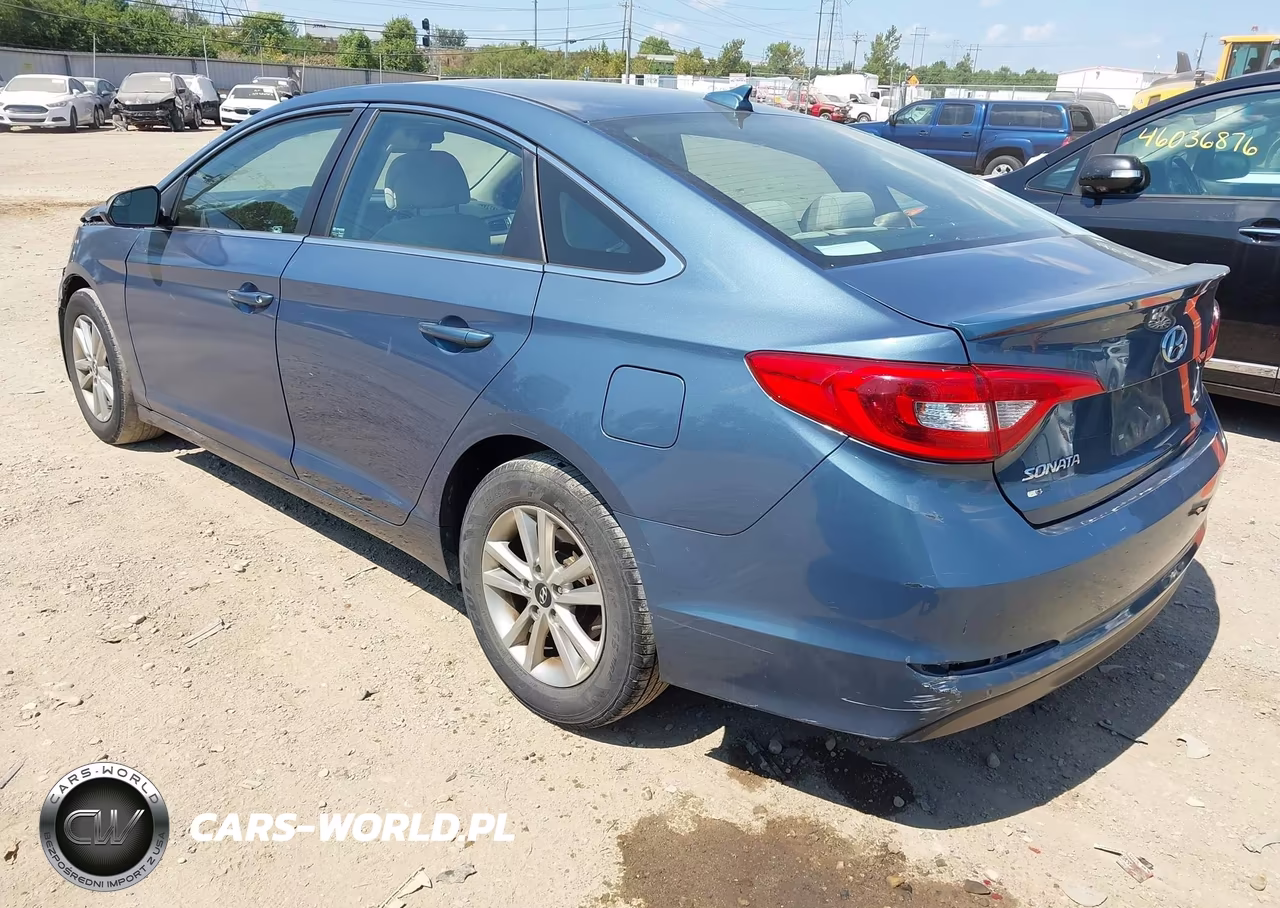 2016 Hyundai Sonata Se VIN:5NPE24AF0GH267405 - 3