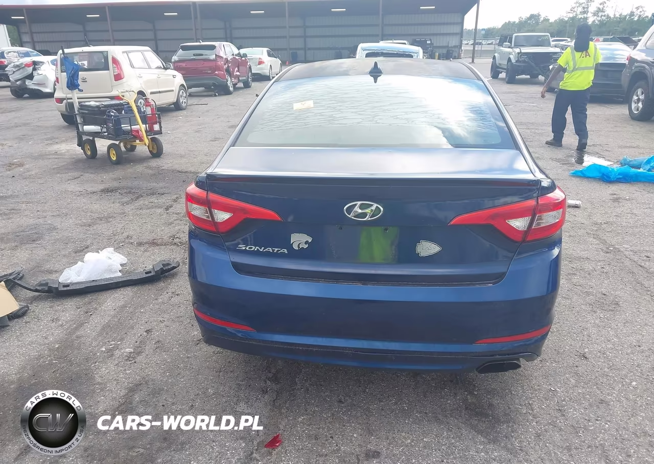 2017 Hyundai Sonata VIN:5NPE24AF9HH582401 - 16