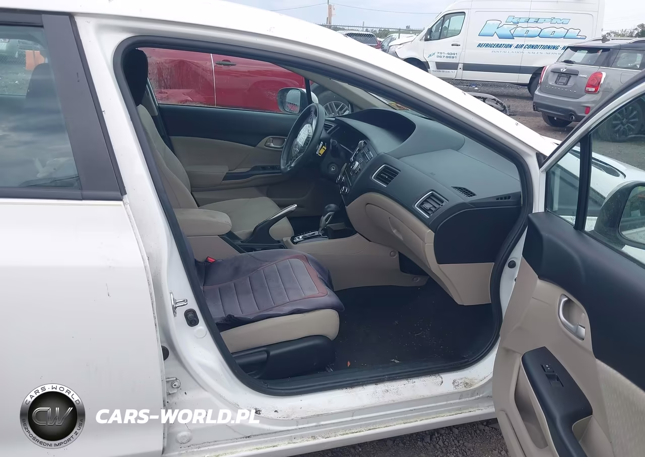 2014 Honda Civic Lx VIN:19XFB2F5XEE255272 - 5