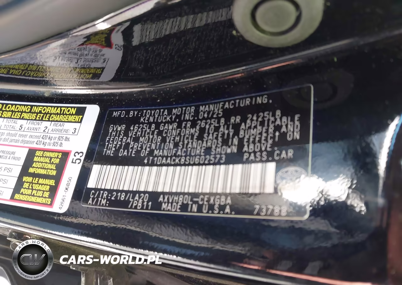 2025 Toyota Camry Xle VIN:4T1DAACK8SU602573 - 9