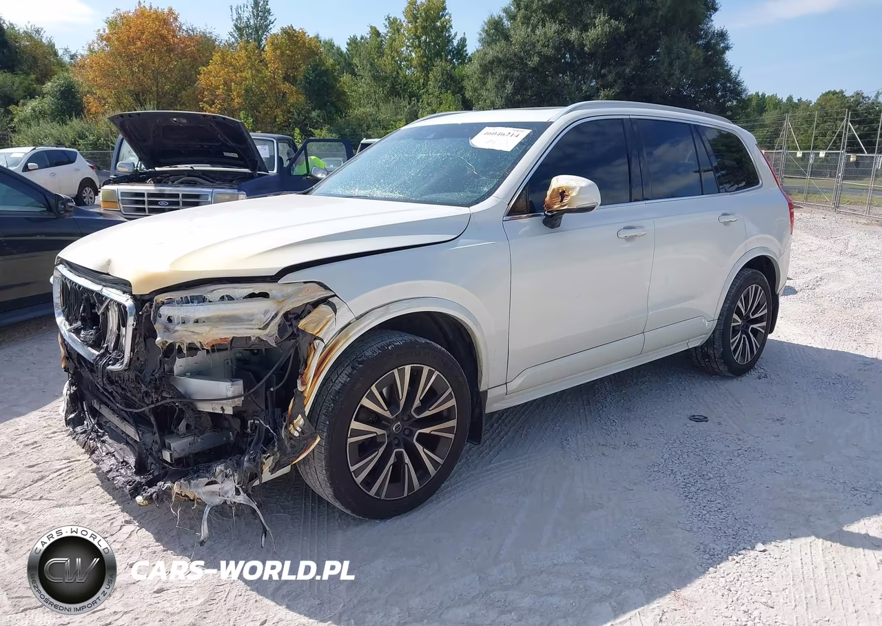 2021 Volvo Xc90 T6 Momentum 7 Passenger VIN:YV4A22PK6M1705254 - 2
