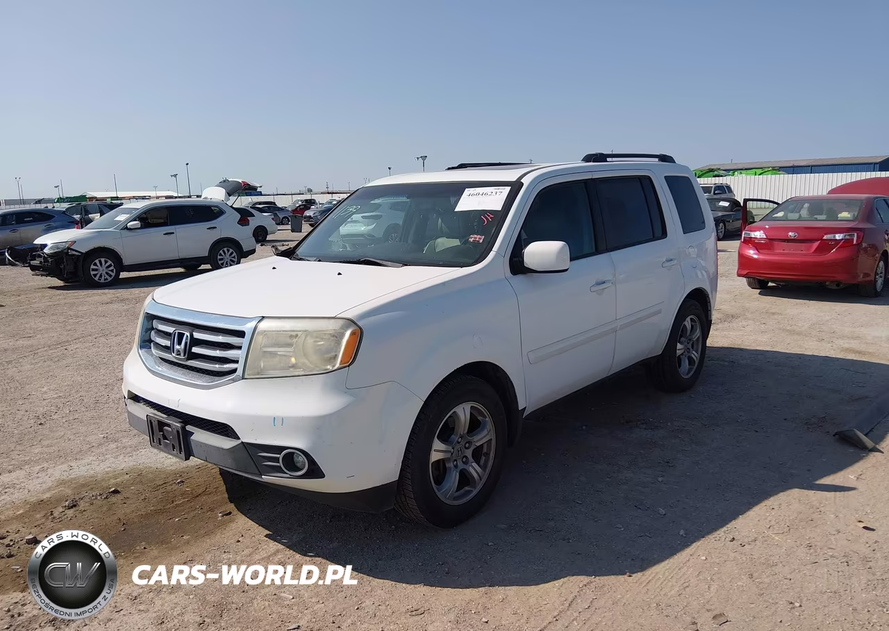 2014 Honda Pilot Ex-L VIN:5FNYF3H63EB011594 - 2
