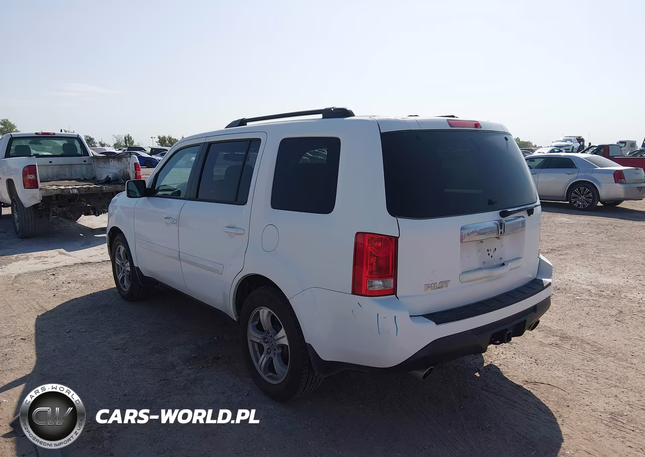 2014 Honda Pilot Ex-L VIN:5FNYF3H63EB011594 - 3