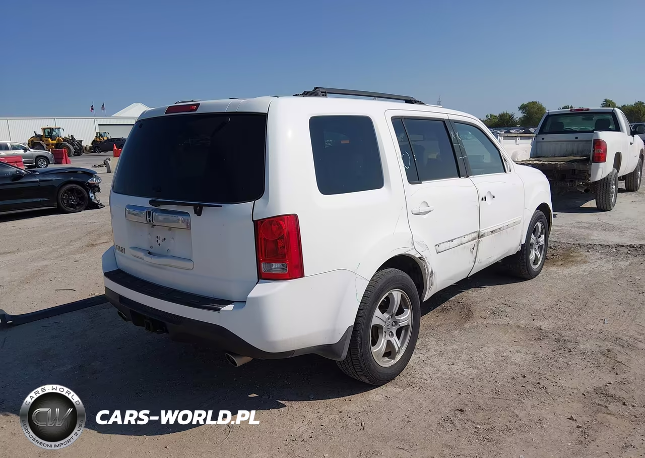 2014 Honda Pilot Ex-L VIN:5FNYF3H63EB011594 - 4