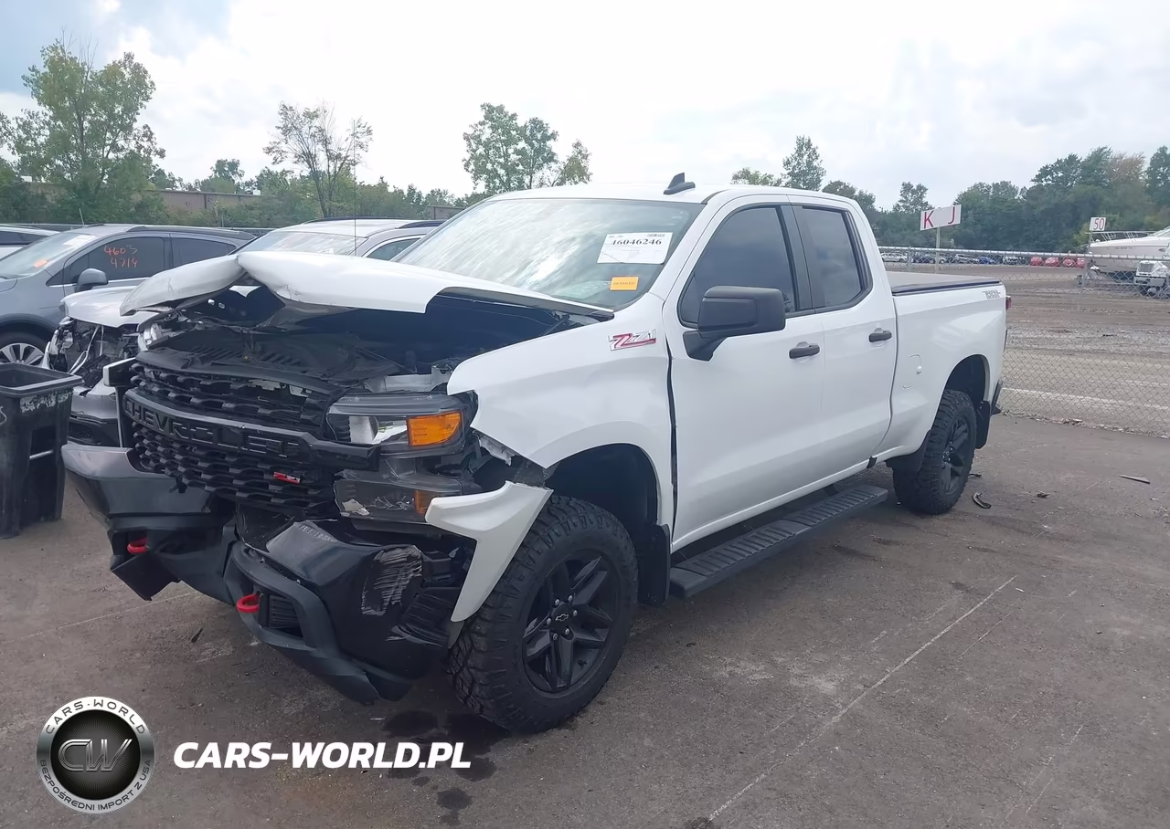 2020 Chevrolet Silverado 1500 4Wd Standard Bed Custom Trail Boss VIN:1GCRYCEF8LZ103536 - 2