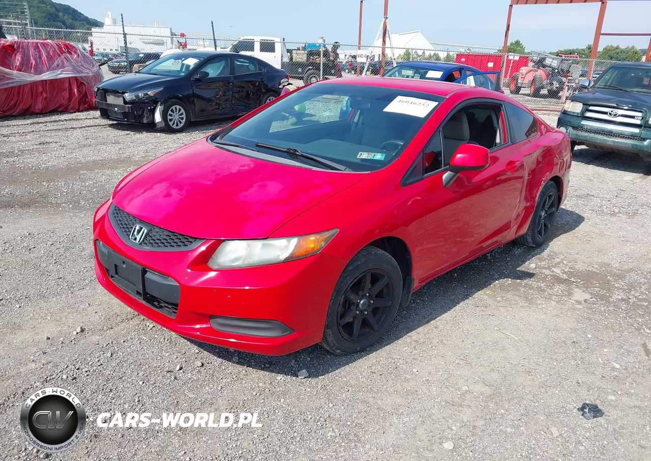 2012 Honda Civic Lx VIN:2HGFG3B52CH512067 - 2