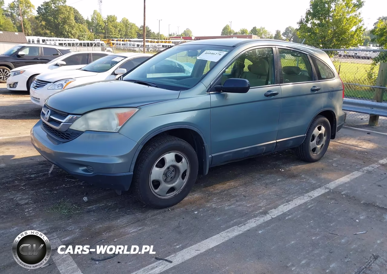 2010 Honda Cr-V Lx VIN:5J6RE3H31AL050554 - 2