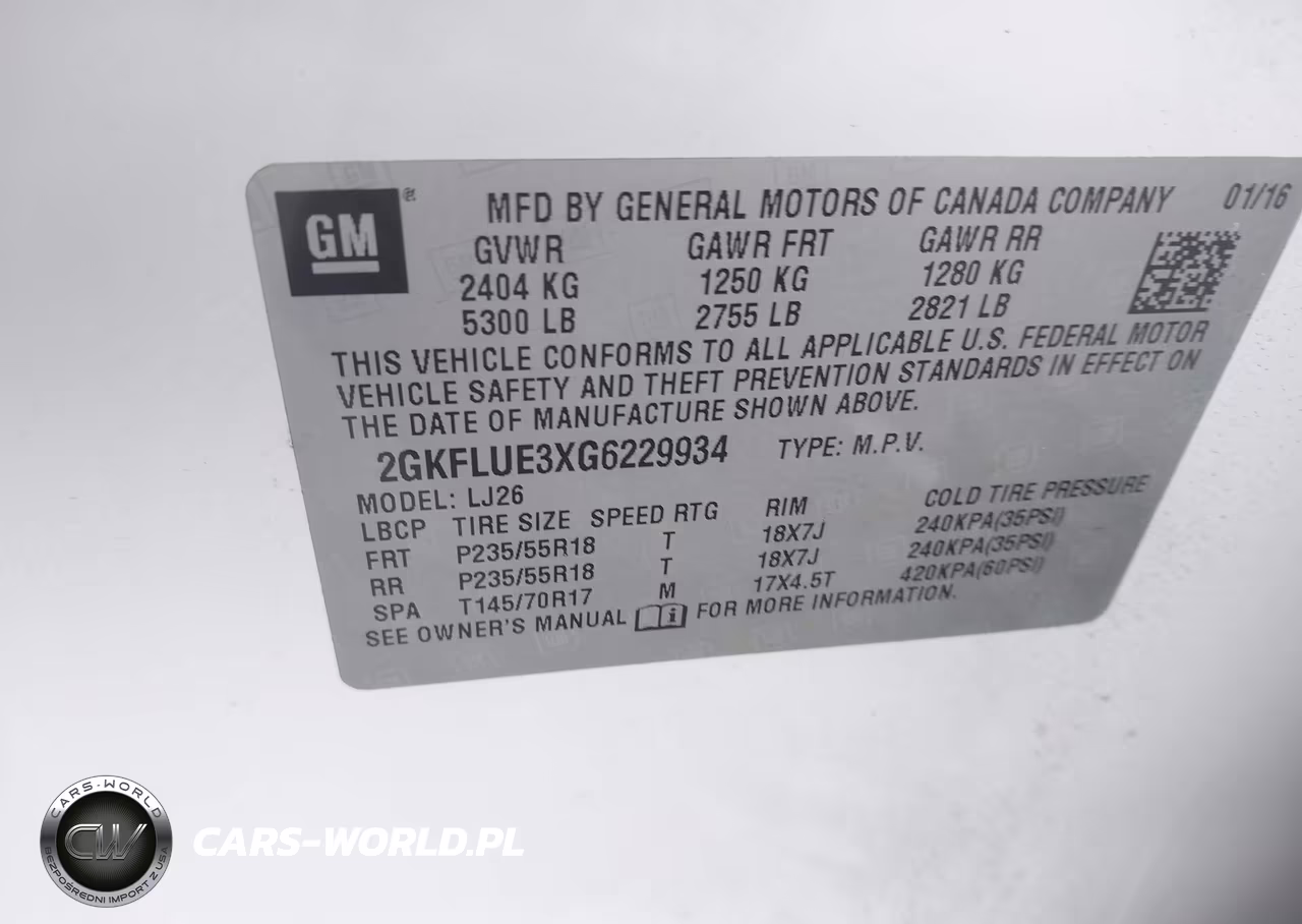 2016 GMC Terrain Slt VIN:2GKFLUE3XG6229934 - 9