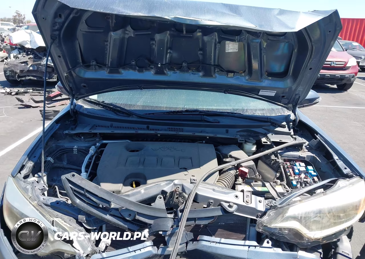 2016 Toyota Corolla S Plus VIN:5YFBURHE6GP377434 - 10