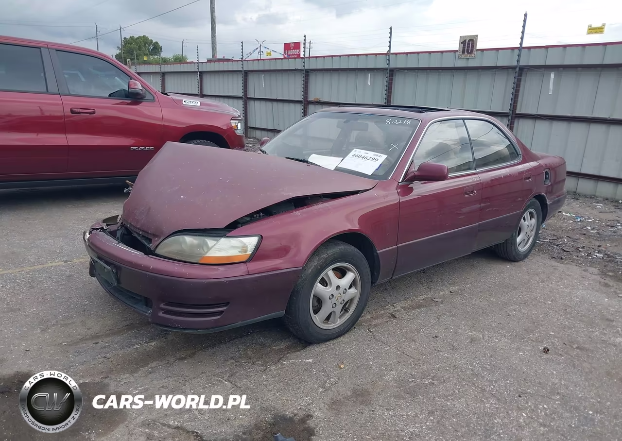 1996 Lexus Es 300 VIN:JT8BF12GXT0157612 - 2