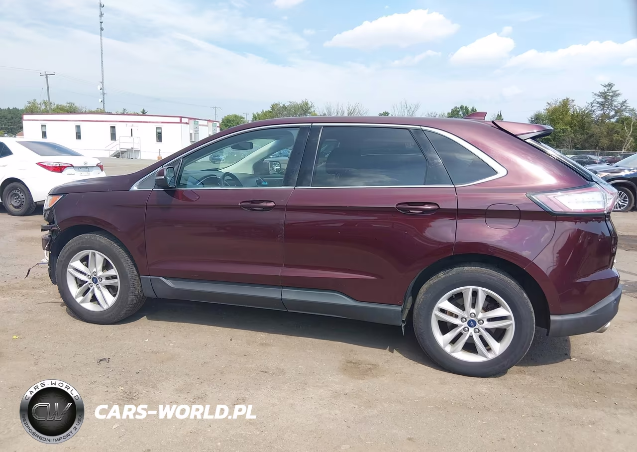 2017 Ford Edge Sel VIN:2FMPK4J92HBB55796 - 14