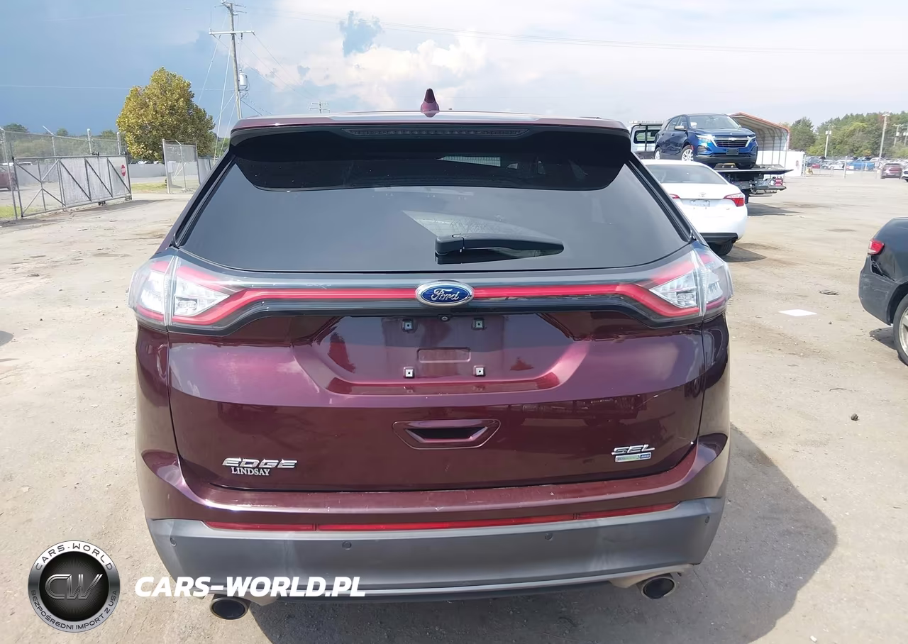 2017 Ford Edge Sel VIN:2FMPK4J92HBB55796 - 16