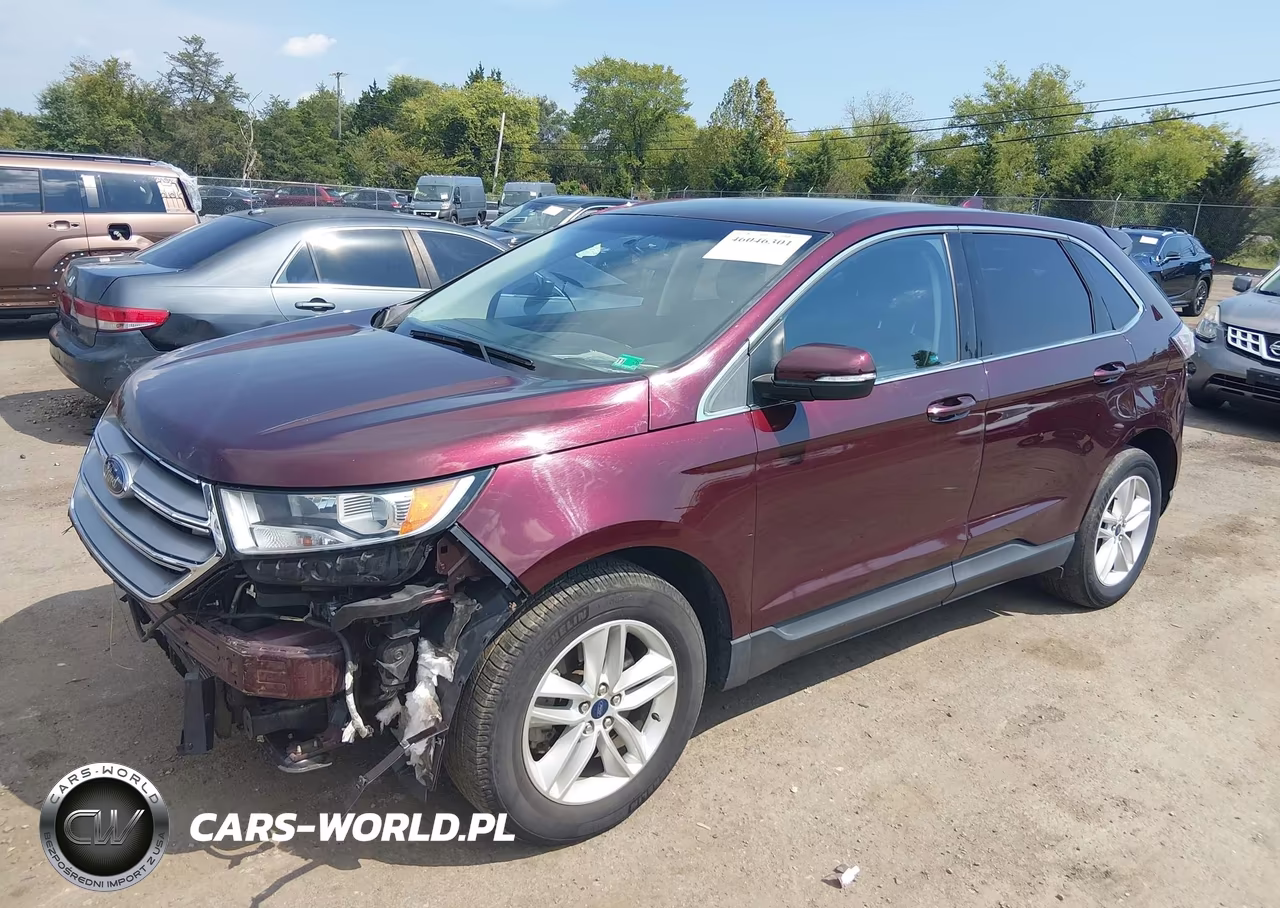 2017 Ford Edge Sel VIN:2FMPK4J92HBB55796 - 2