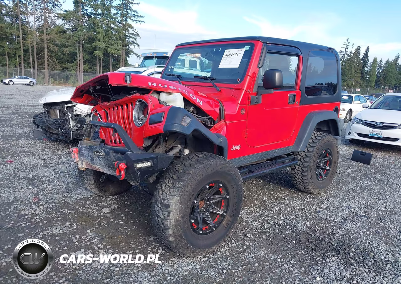 2004 Jeep Wrangler Rubicon VIN:1J4FA69S44P728863 - 2