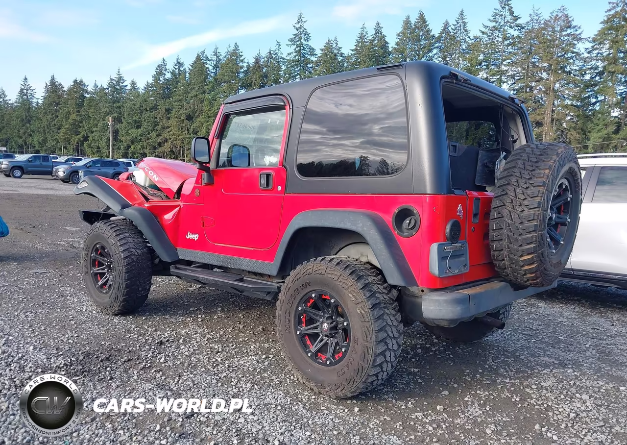 2004 Jeep Wrangler Rubicon VIN:1J4FA69S44P728863 - 3