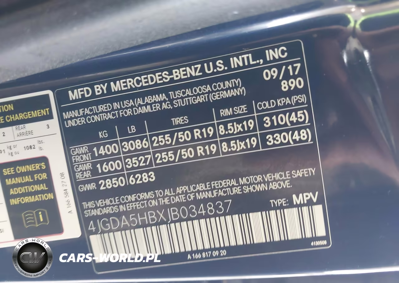 2018 Mercedes-Benz Gle 350 4Matic VIN:4JGDA5HBXJB034837 - 9