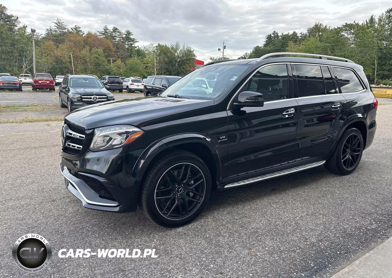 2017 Mercedes-Benz Gls 63 Amg 4Matic VIN:4JGDF7FE4HA907539 - 2
