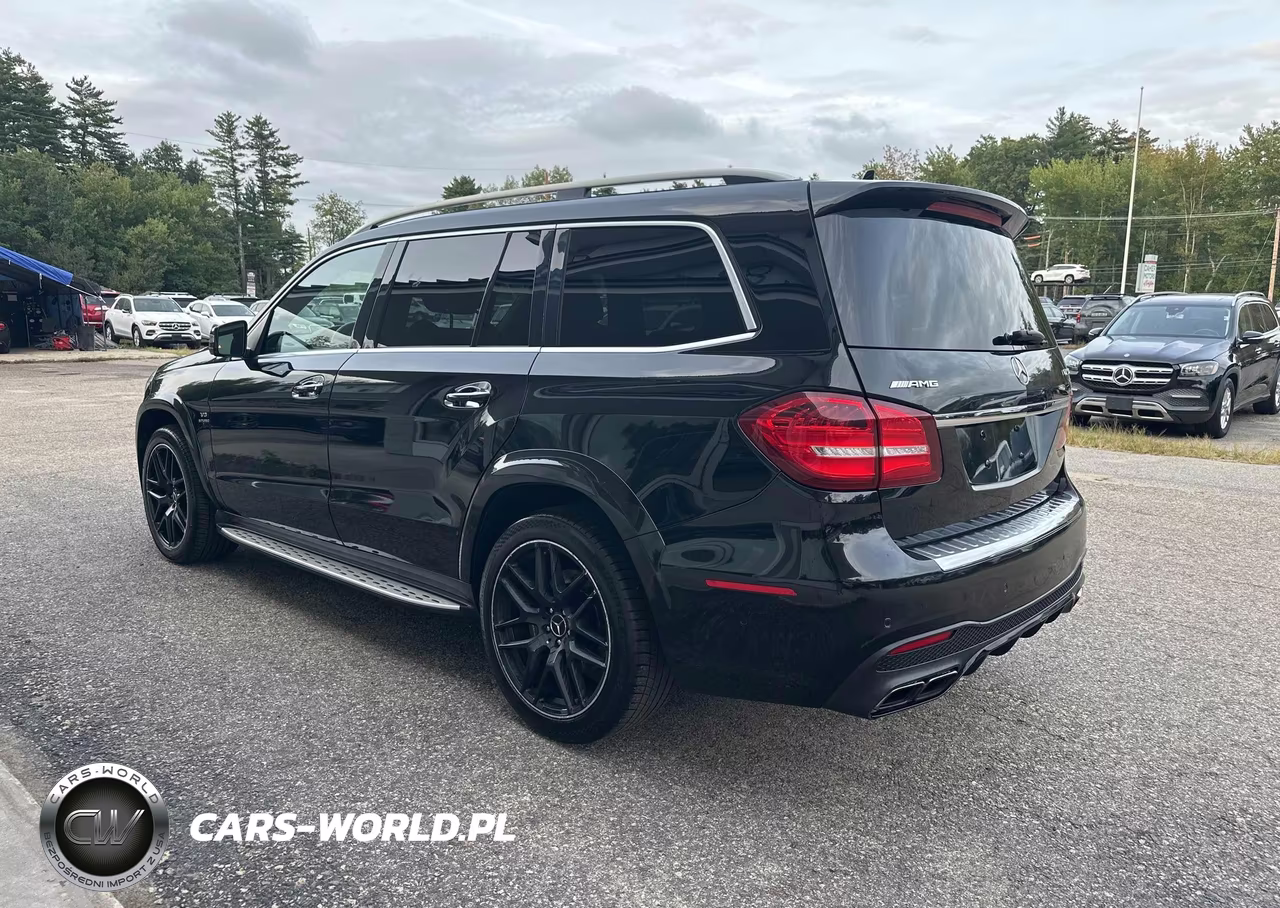 2017 Mercedes-Benz Gls 63 Amg 4Matic VIN:4JGDF7FE4HA907539 - 3