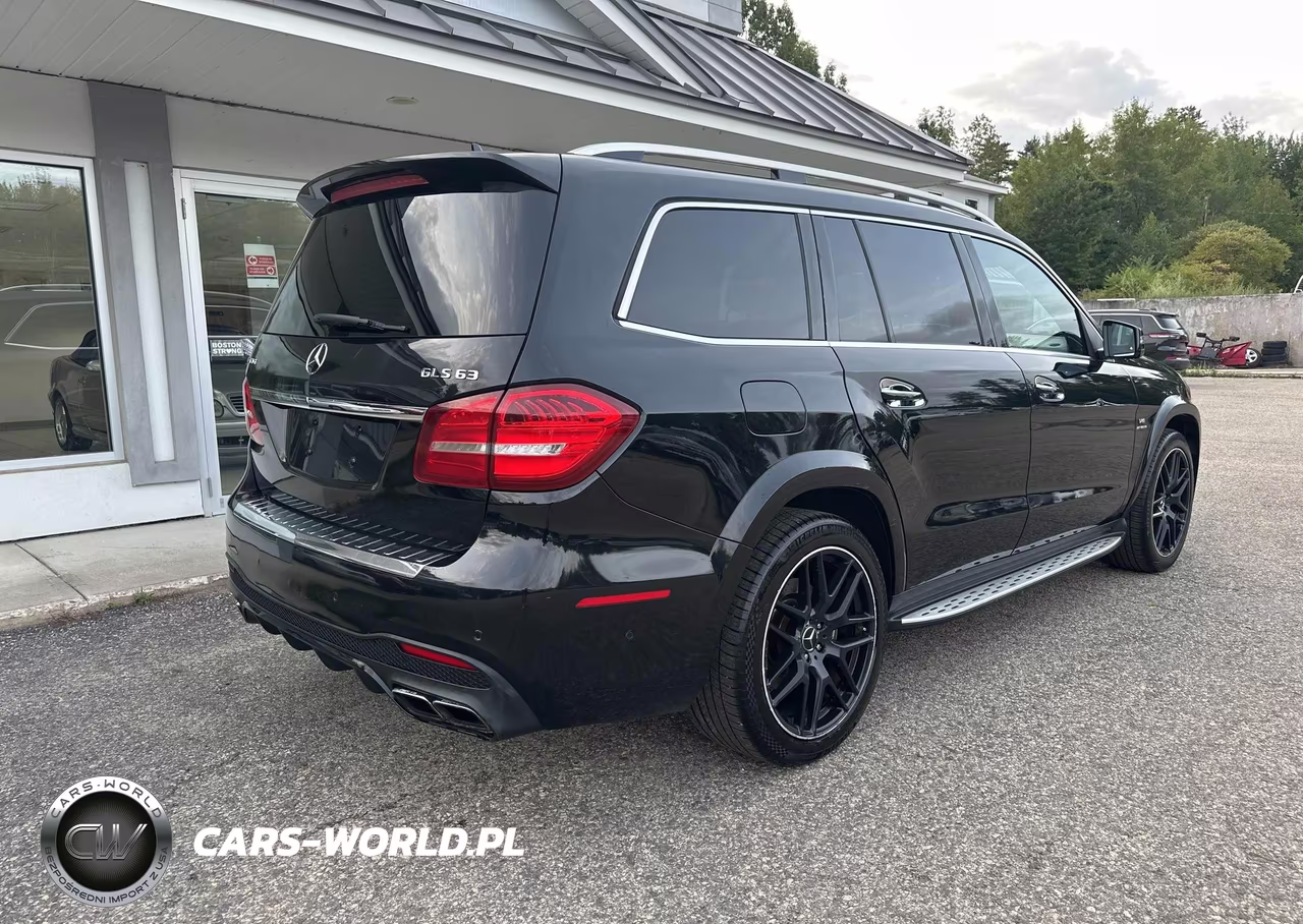 2017 Mercedes-Benz Gls 63 Amg 4Matic VIN:4JGDF7FE4HA907539 - 4