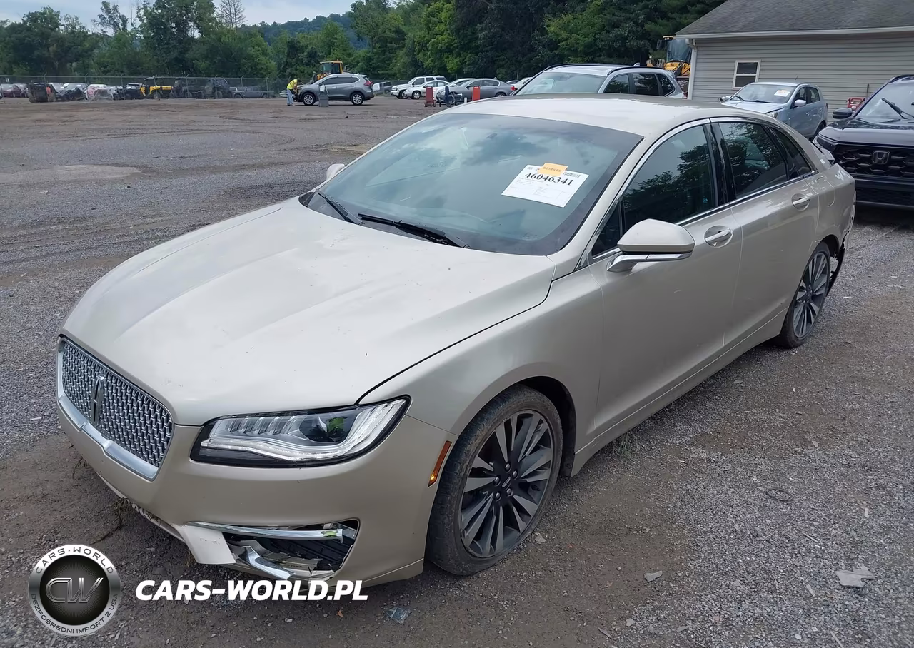 2017 Lincoln Mkz Select VIN:3LN6L5C99HR614366 - 2