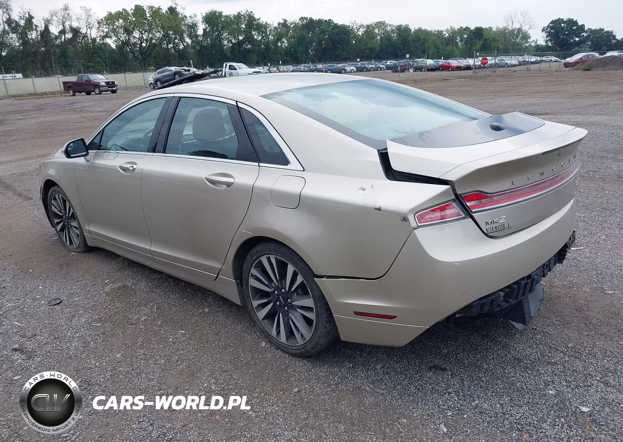 2017 Lincoln Mkz Select VIN:3LN6L5C99HR614366 - 3