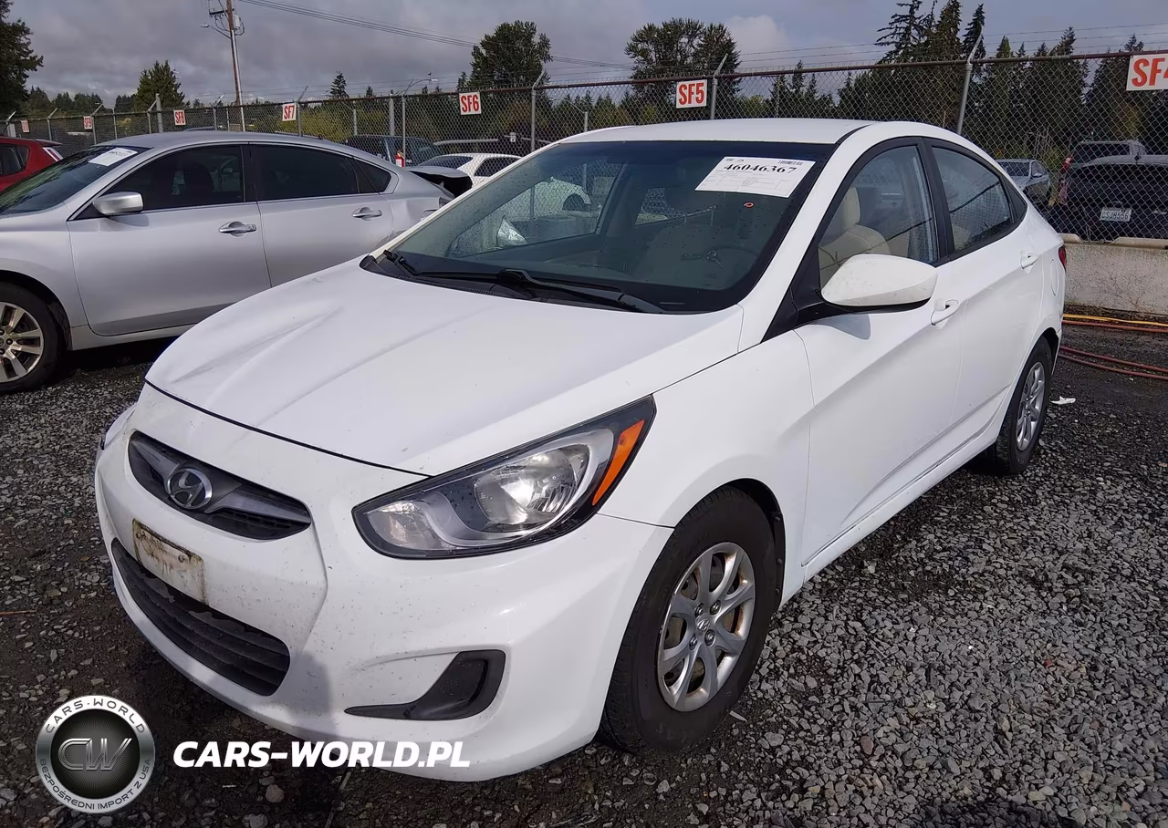 2014 Hyundai Accent Gls VIN:KMHCT4AE5EU646300 - 2