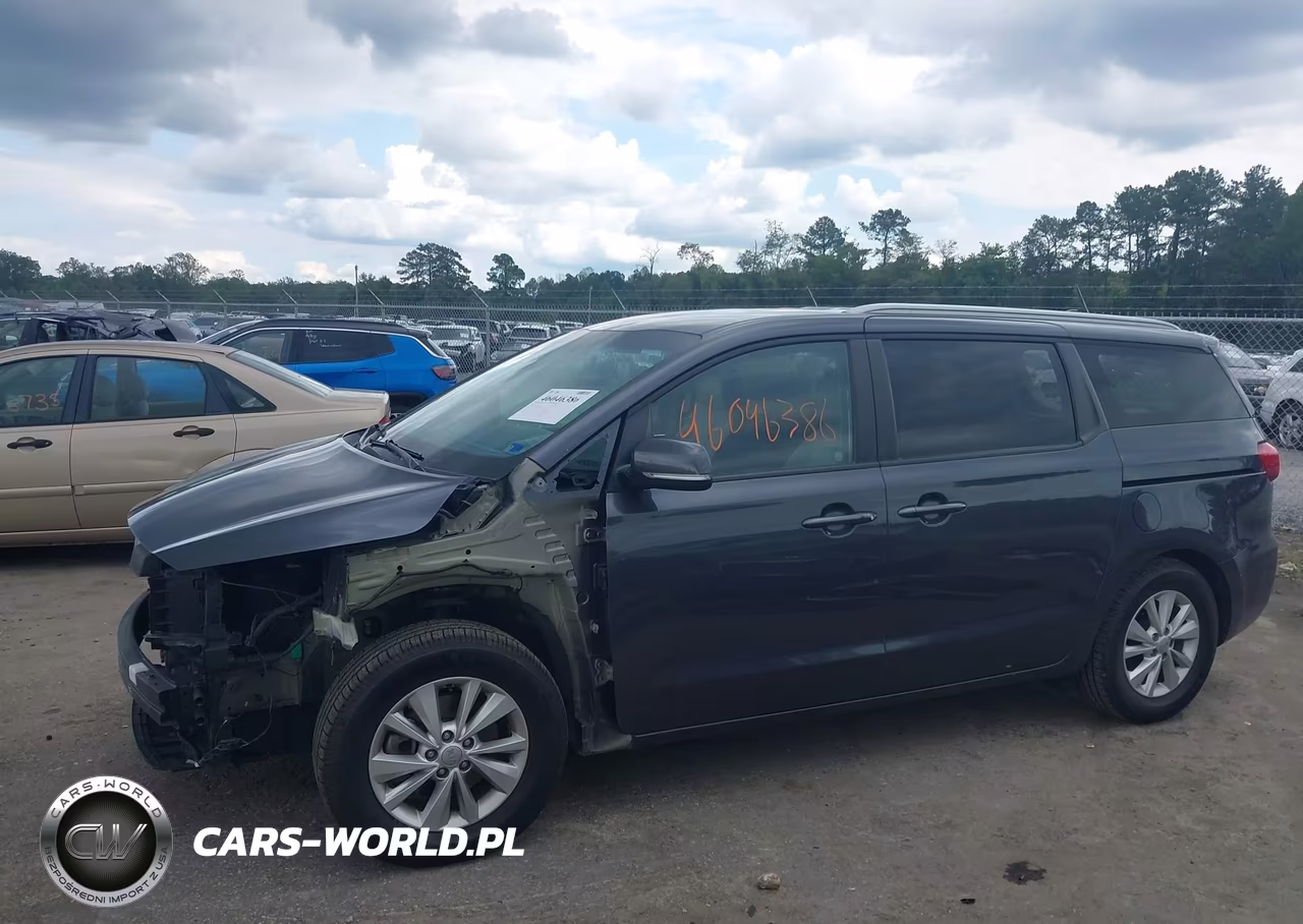 2017 Kia Sedona Lx VIN:KNDMB5C15H6239744 - 15