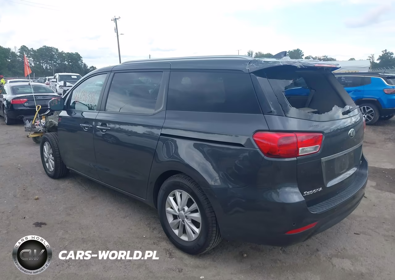 2017 Kia Sedona Lx VIN:KNDMB5C15H6239744 - 3