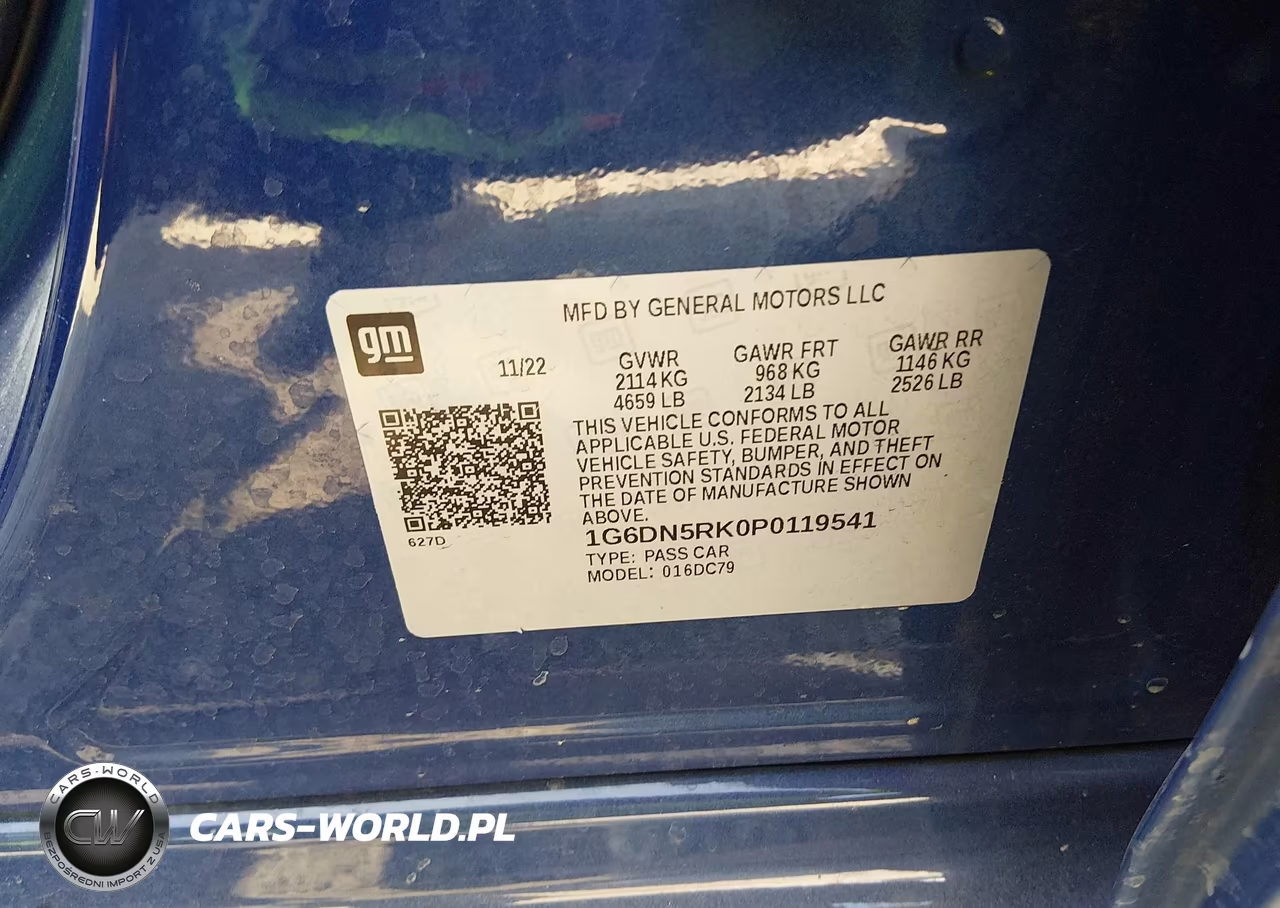 2023 Cadillac Ct5 Premium Luxury VIN:1G6DN5RK0P0119541 - 9