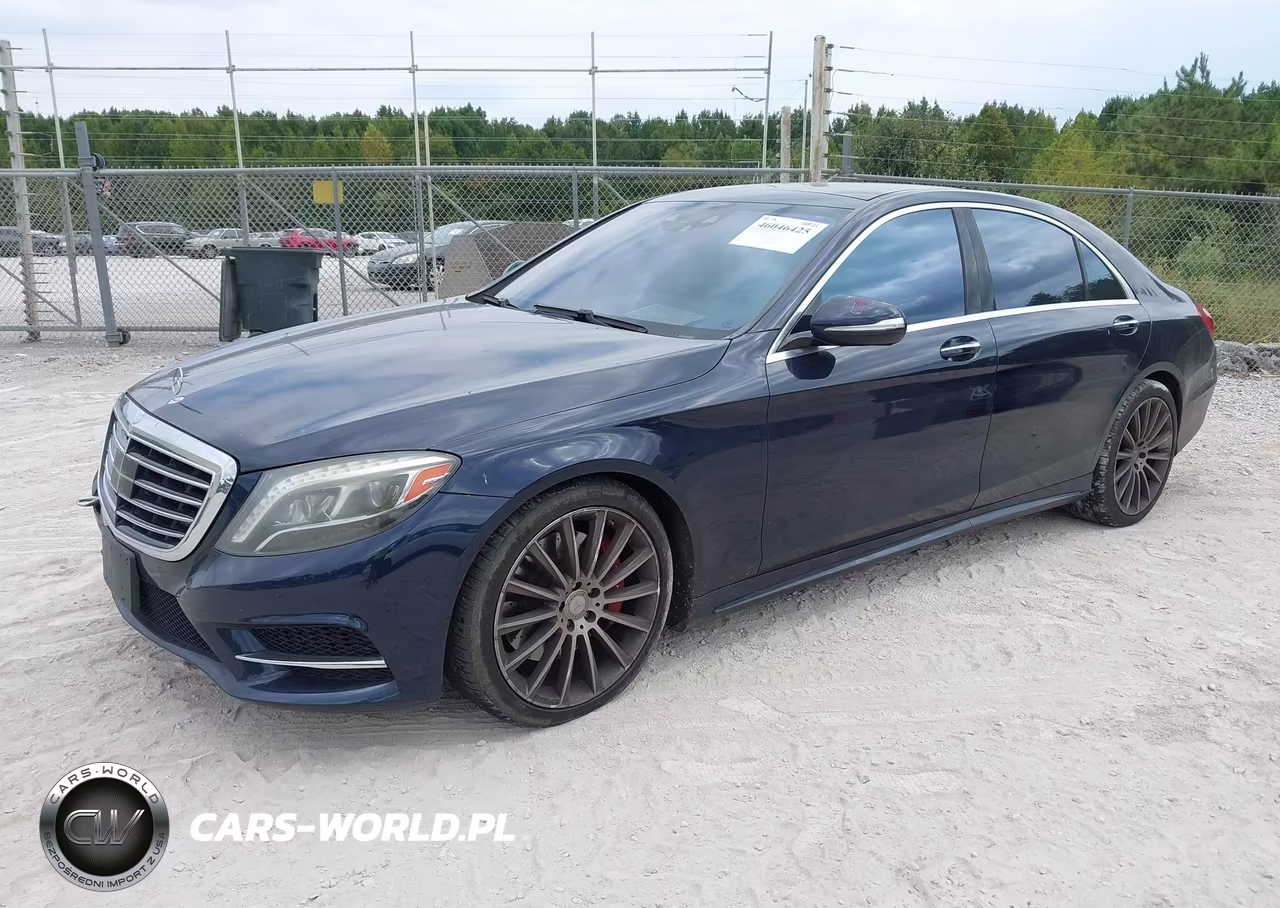 2015 Mercedes-Benz S 550 4Matic VIN:WDDUG8FBXFA074085 - 2