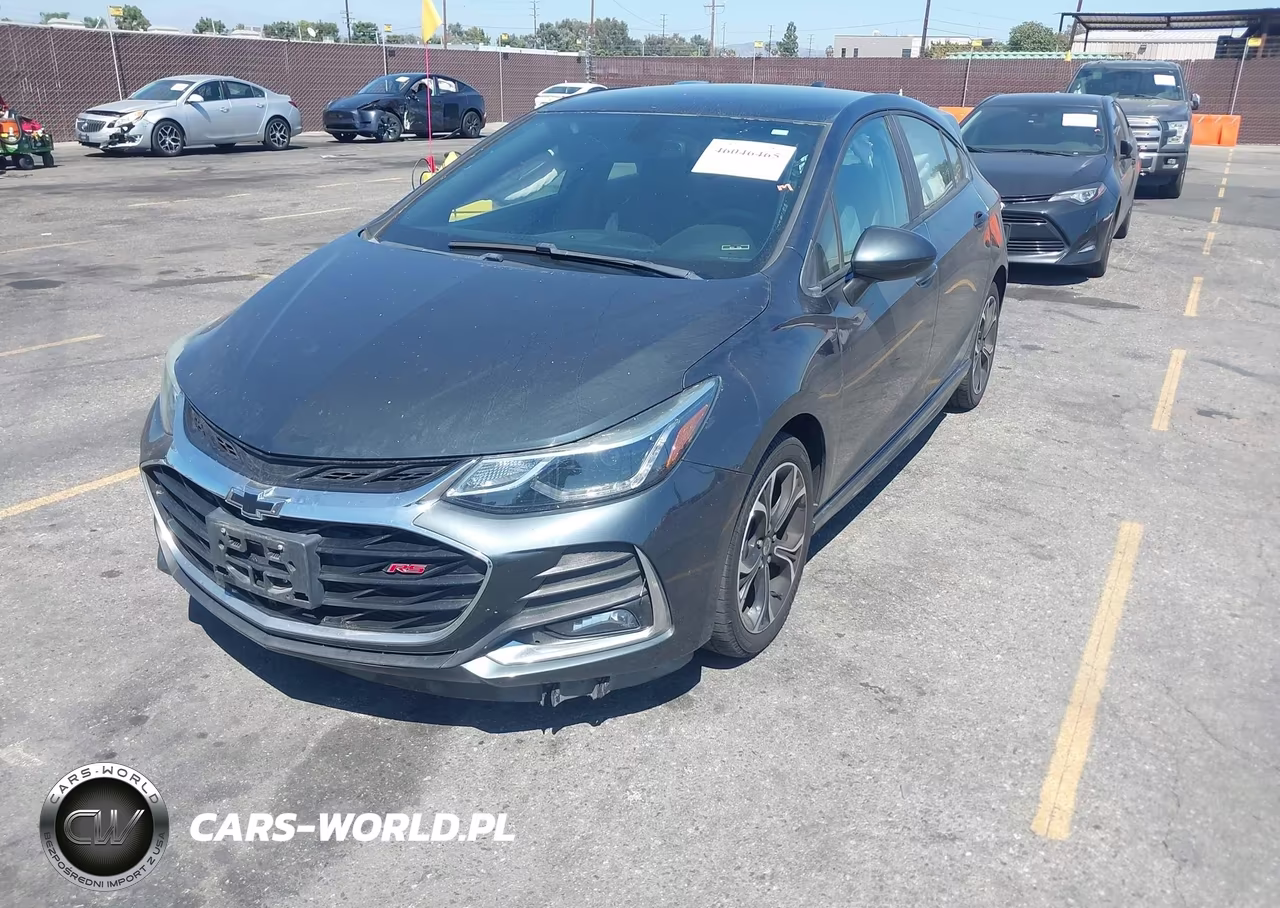 2019 Chevrolet Cruze Lt VIN:3G1BE6SM5KS600885 - 2