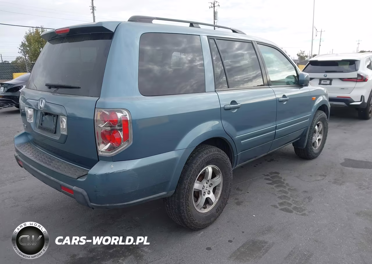 2007 Honda Pilot Ex VIN:5FNYF28447B026956 - 4