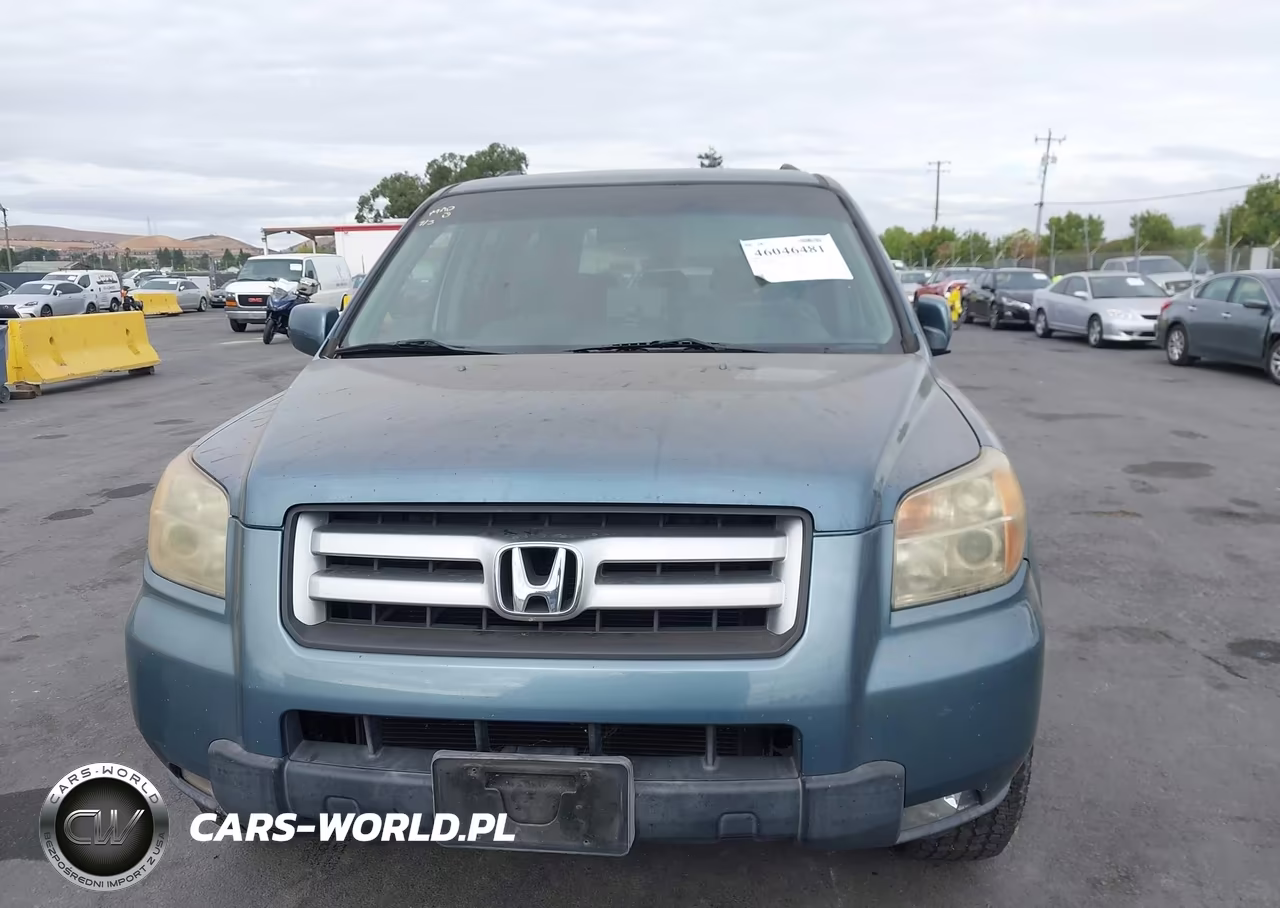 2007 Honda Pilot Ex VIN:5FNYF28447B026956 - 6
