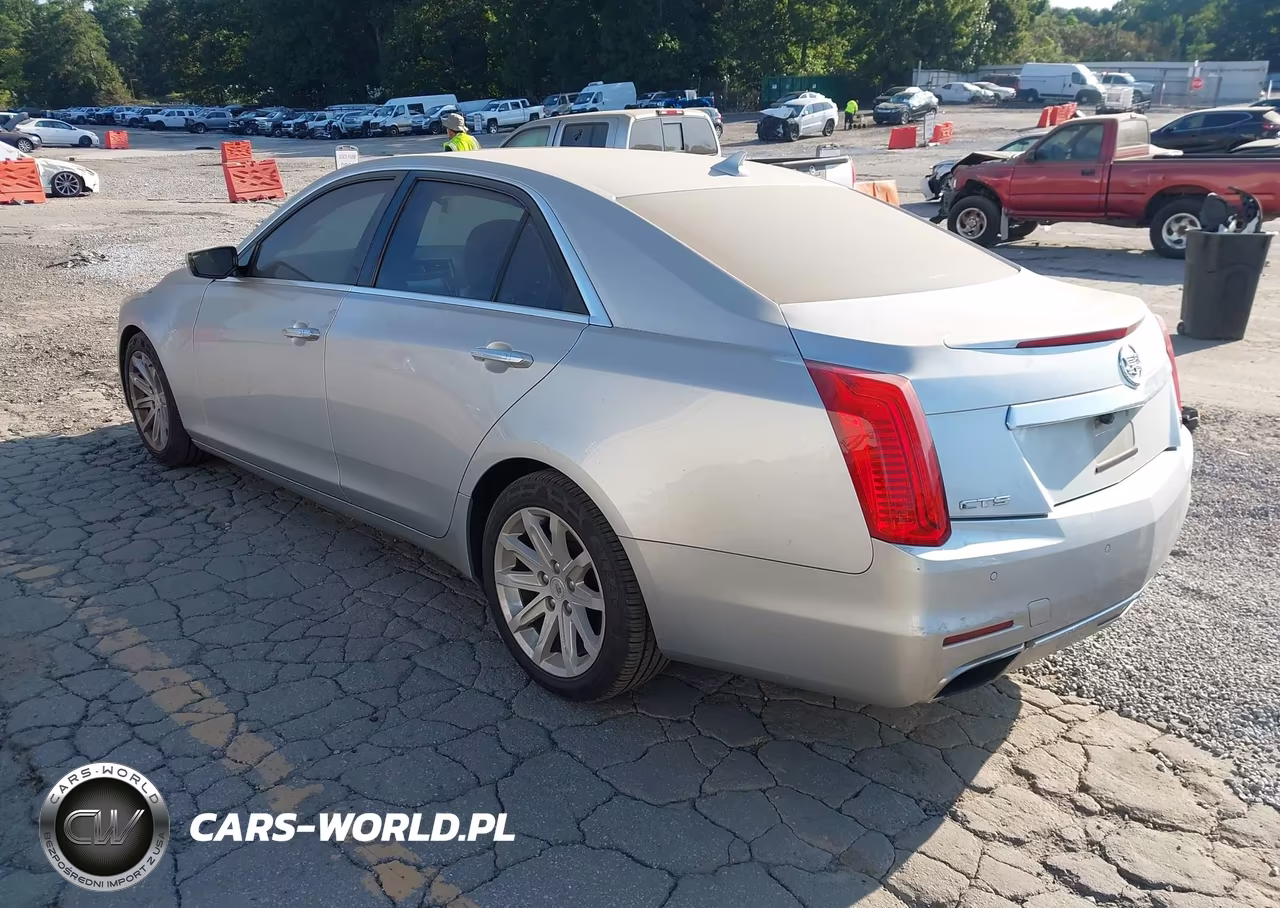 2014 Cadillac Cts Standard VIN:1G6AP5SX3E0134910 - 3