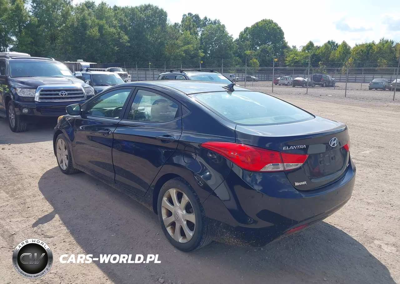 2011 Hyundai Elantra Limited VIN:5NPDH4AE1BH039956 - 3
