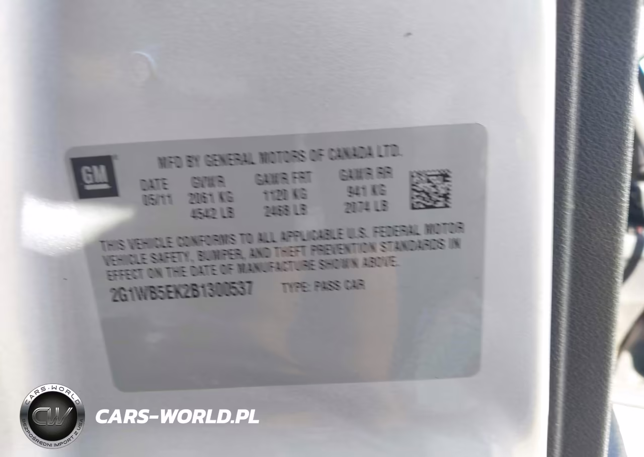 2011 Chevrolet Impala Lt VIN:2G1WB5EK2B1300537 - 9