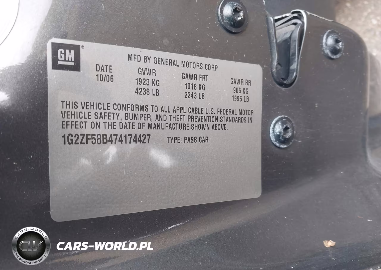 2007 Pontiac G6 Value Leader-Base VIN:1G2ZF58B474174427 - 9