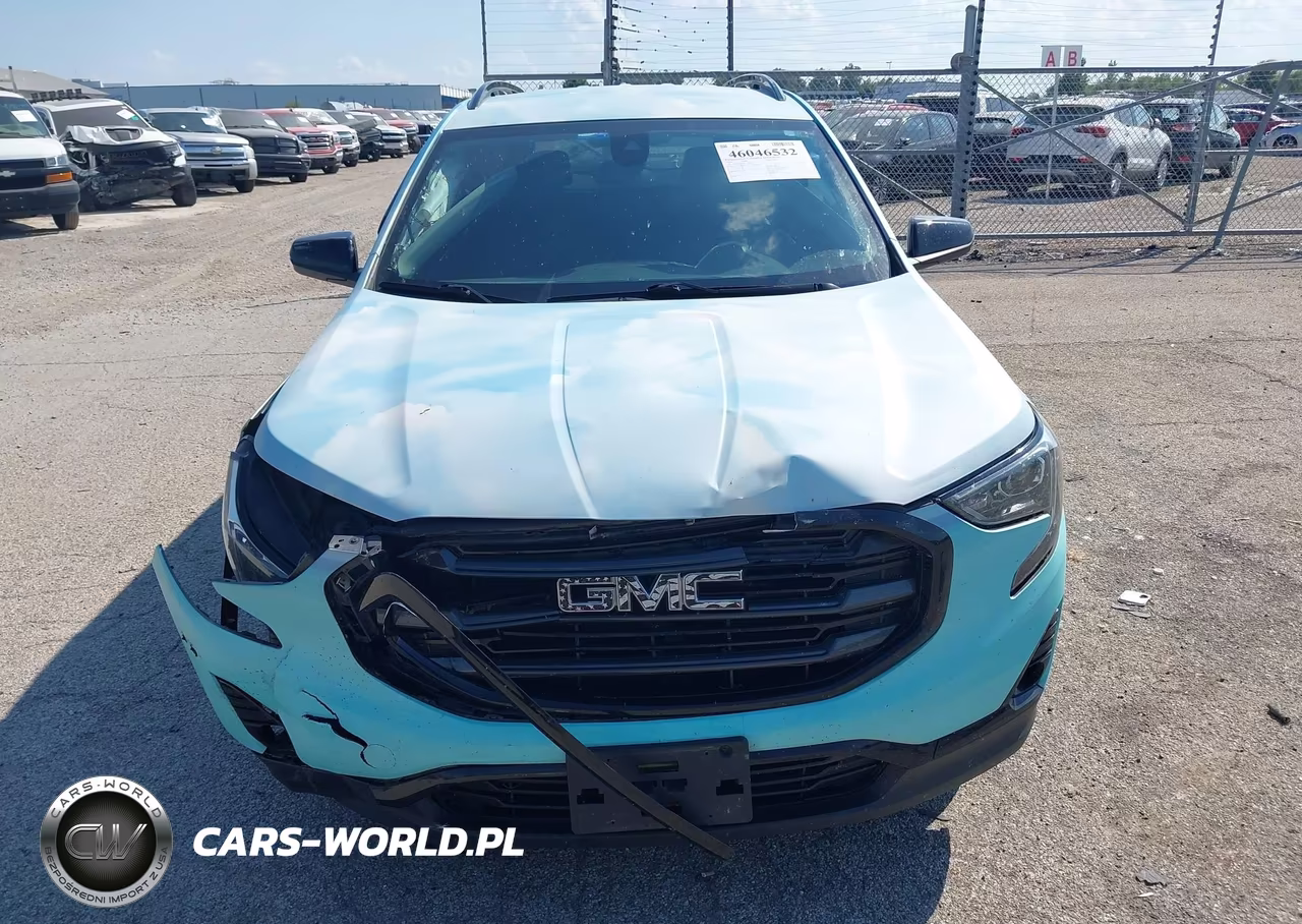 2020 GMC Terrain Fwd Slt VIN:3GKALPEV6LL110376 - 12