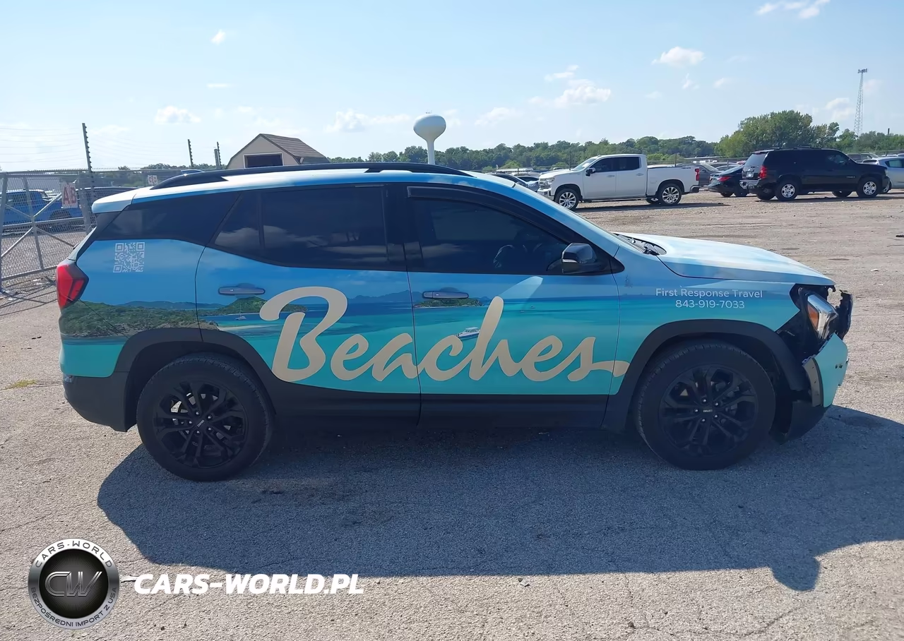 2020 GMC Terrain Fwd Slt VIN:3GKALPEV6LL110376 - 13