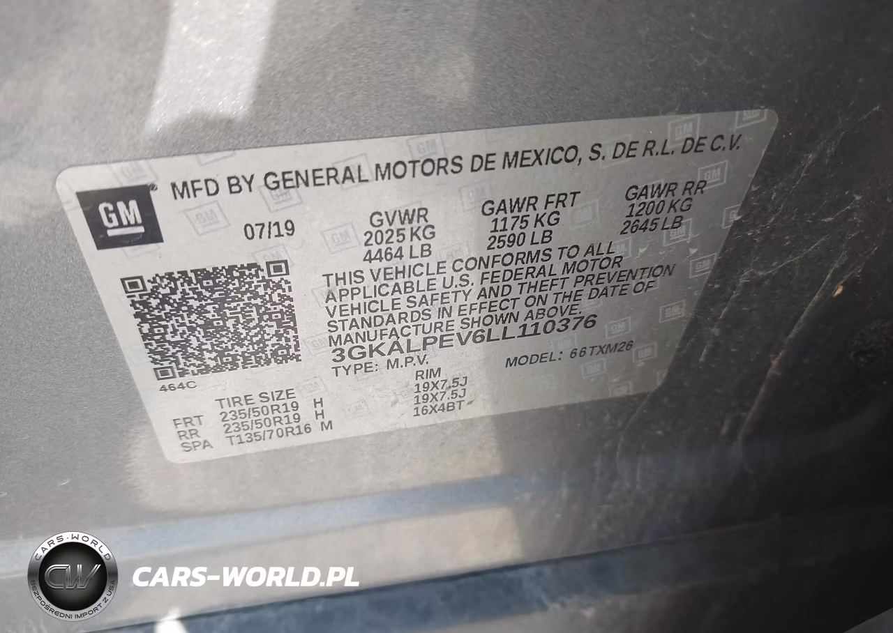 2020 GMC Terrain Fwd Slt VIN:3GKALPEV6LL110376 - 9