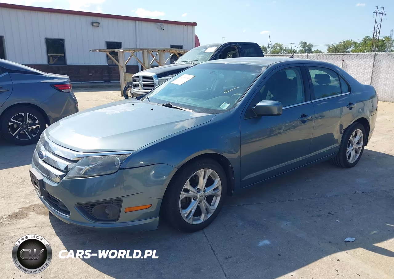 2012 Ford Fusion Se VIN:3FAHP0HA7CR100974 - 2