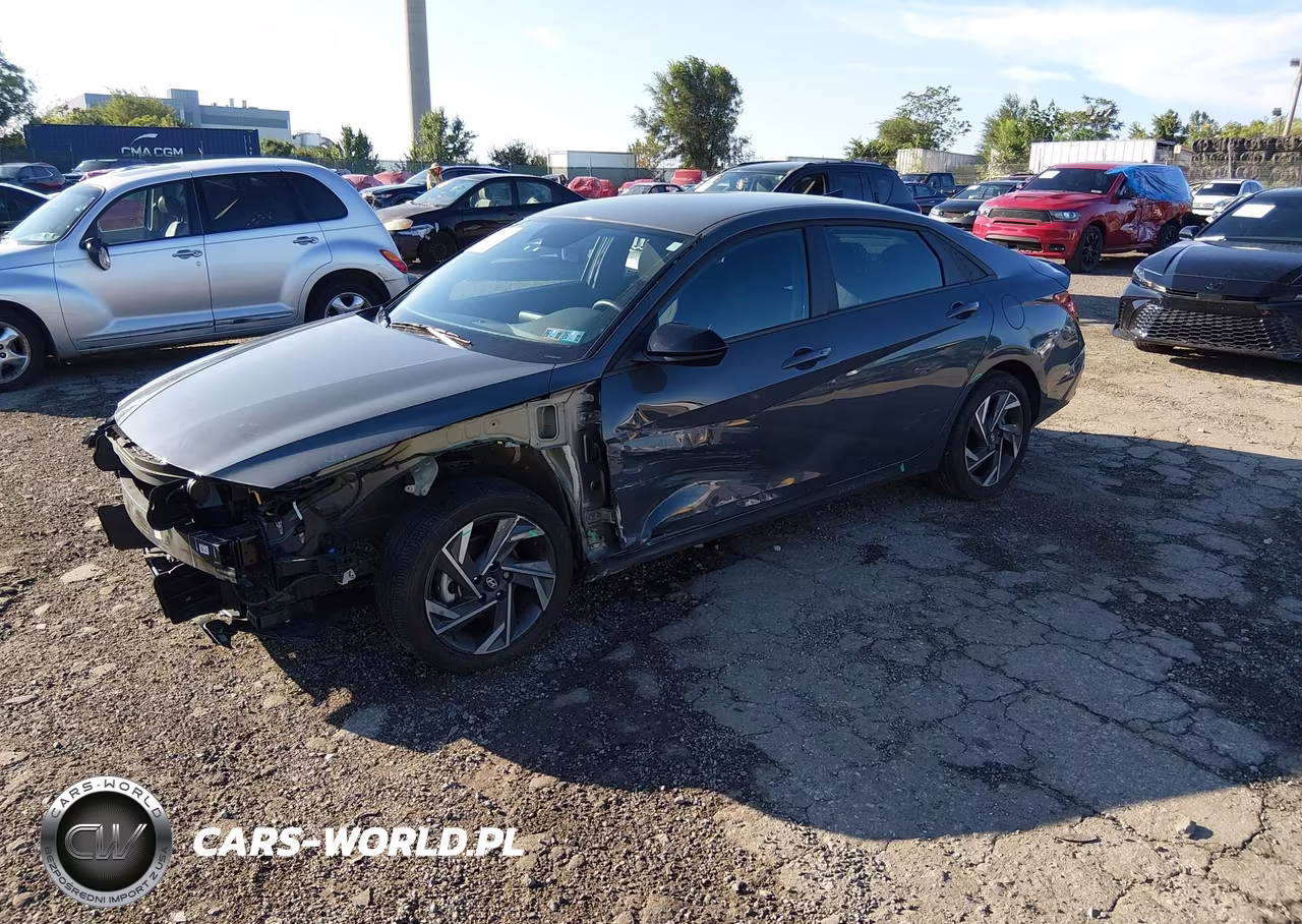 2025 Hyundai Elantra Sel Sport VIN:KMHLM4DG2SU884868 - 2