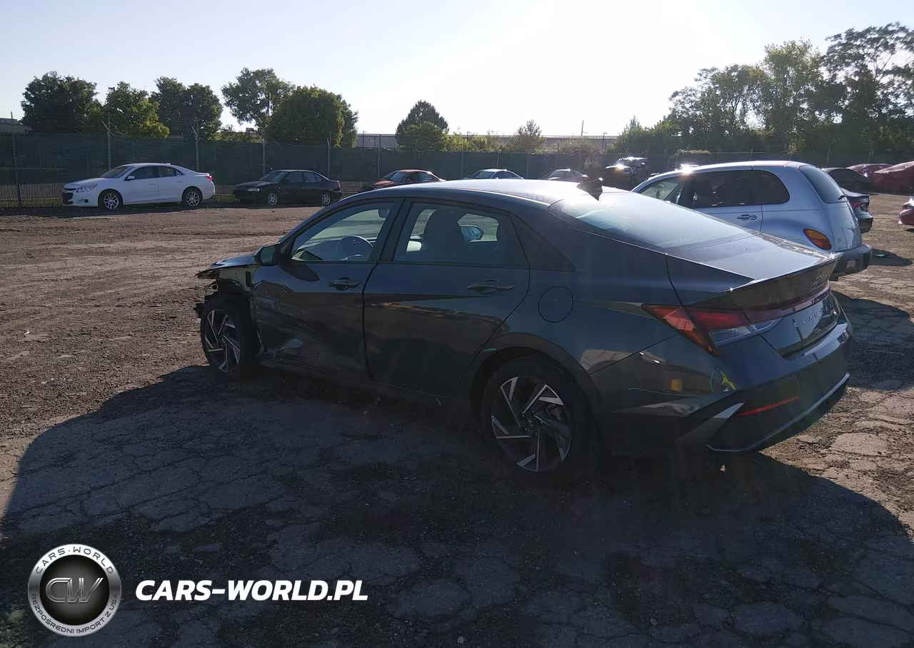 2025 Hyundai Elantra Sel Sport VIN:KMHLM4DG2SU884868 - 3