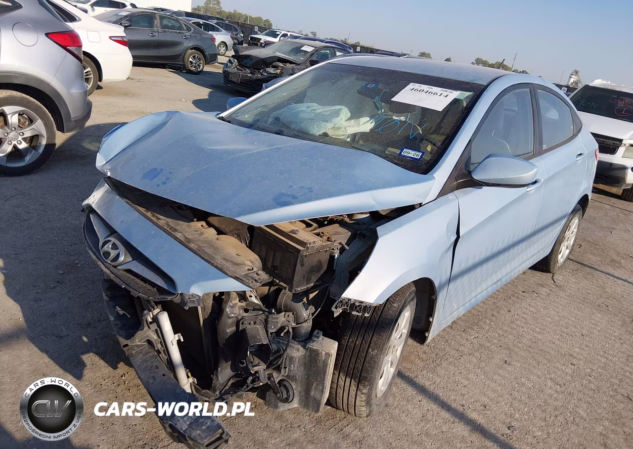 2014 Hyundai Accent Gls VIN:KMHCT4AE8EU717621 - 2